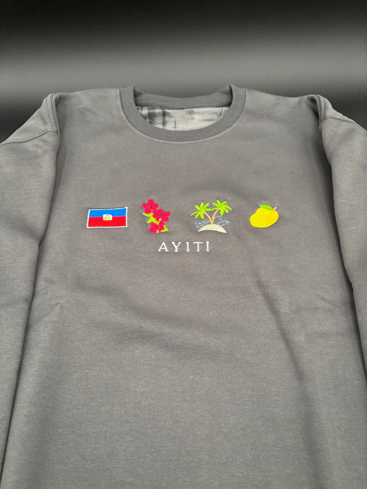 Ayiti Embroidered Crewneck