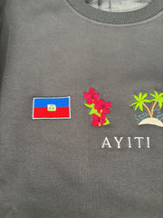 Ayiti Embroidered Crewneck